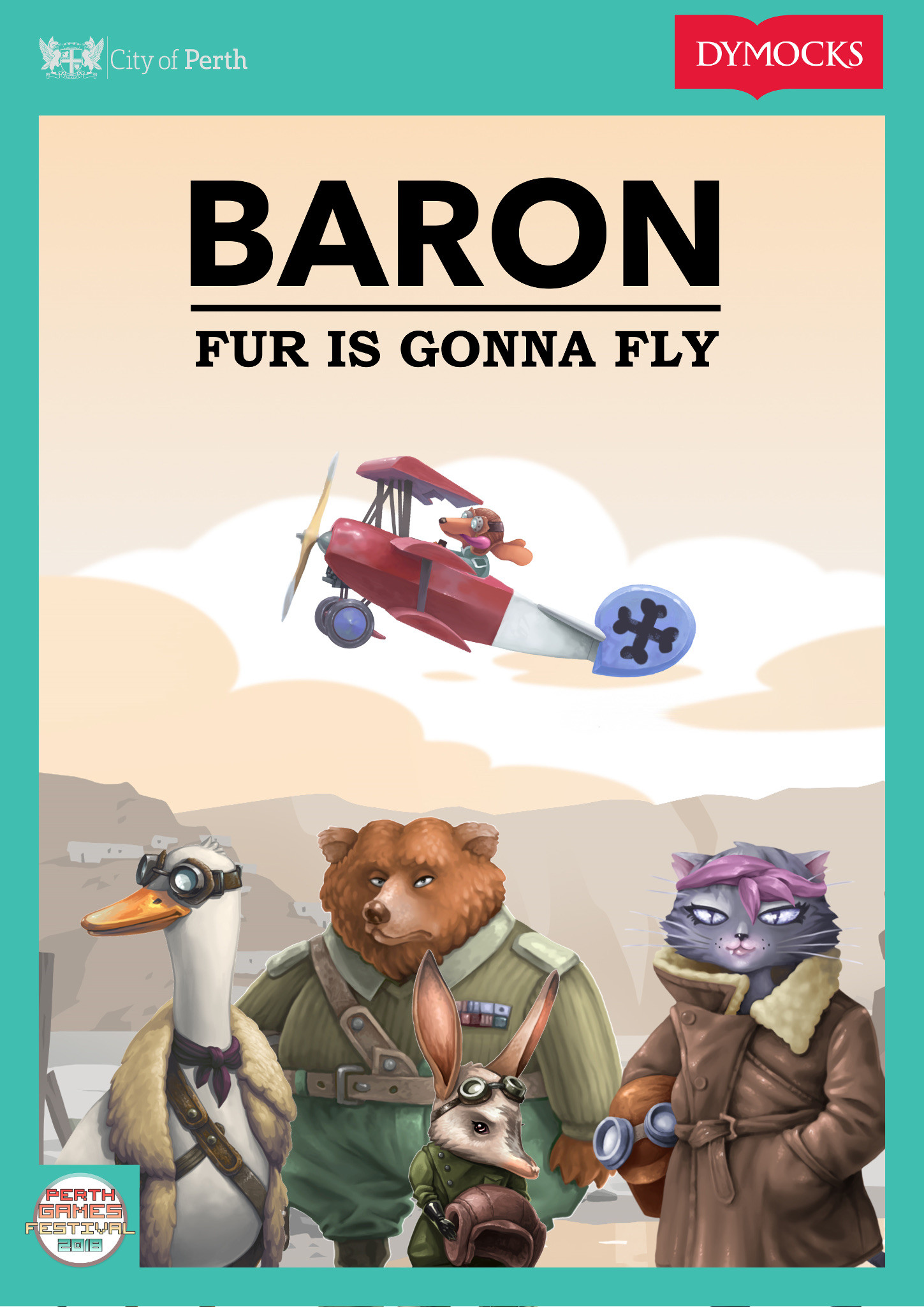 Baron : Fur is Gonna Fly - Super Plane Bros.