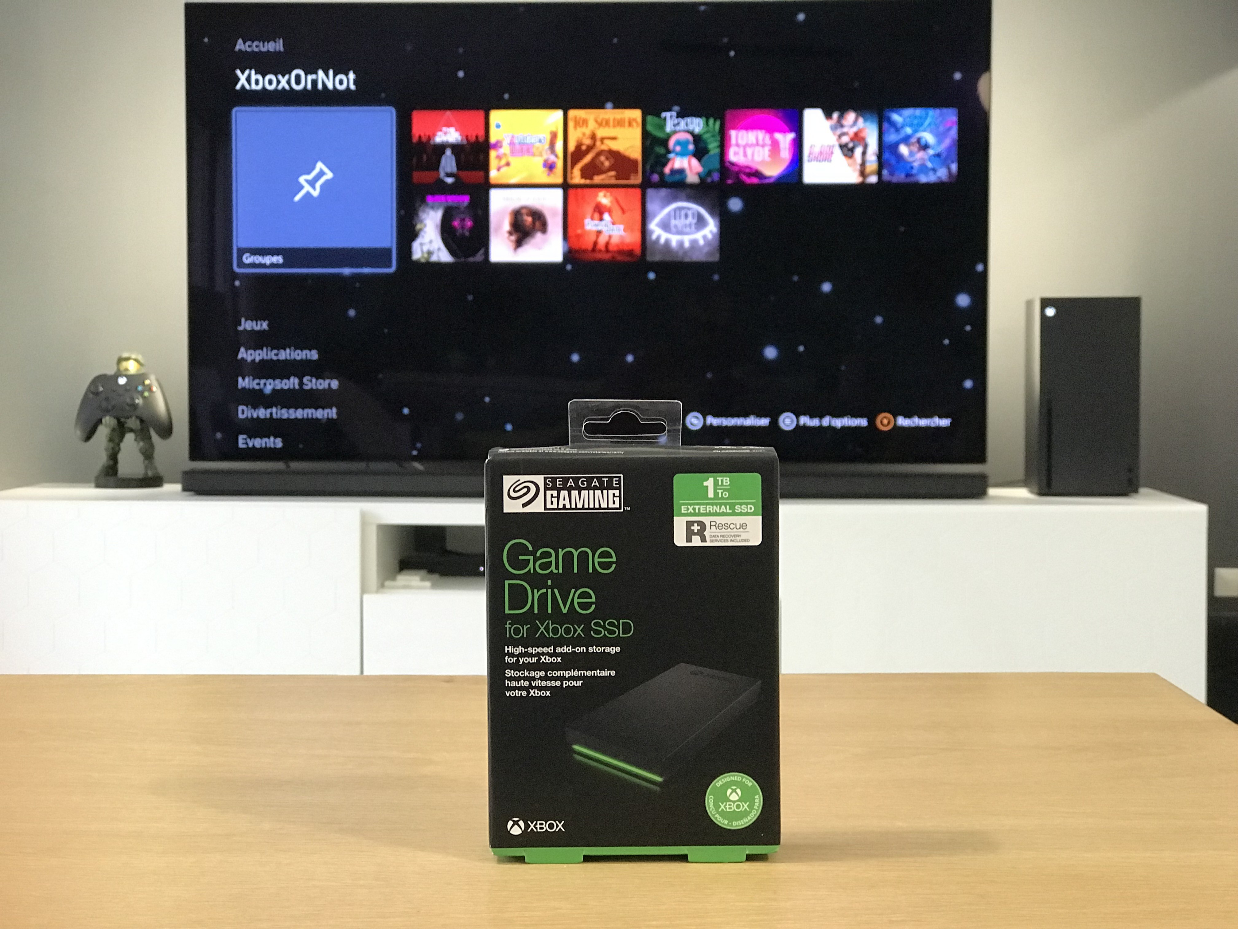 Seagate SSD Game Drive - Il va vous faire voir la vie en vert !