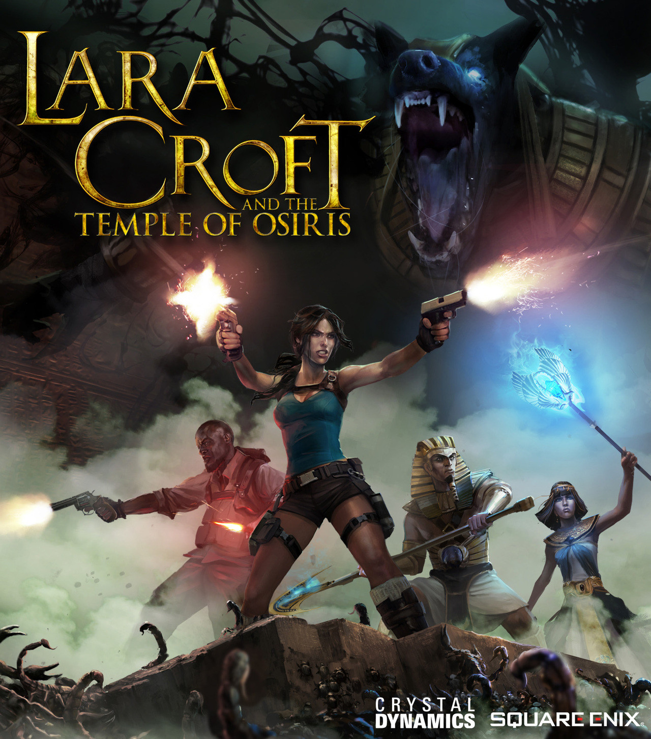 Lara Croft and the Temple of Osiris - Lara à 4