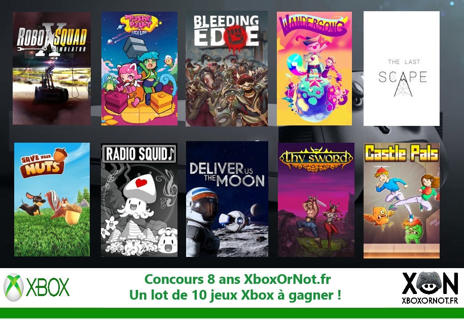 Happy Birthday XboxOrNot - 8 ans et un super concours !